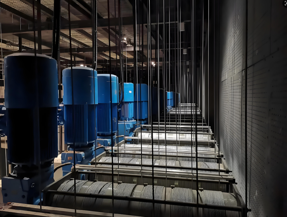 舞台机械设计中吊杆及电动机的设计标准